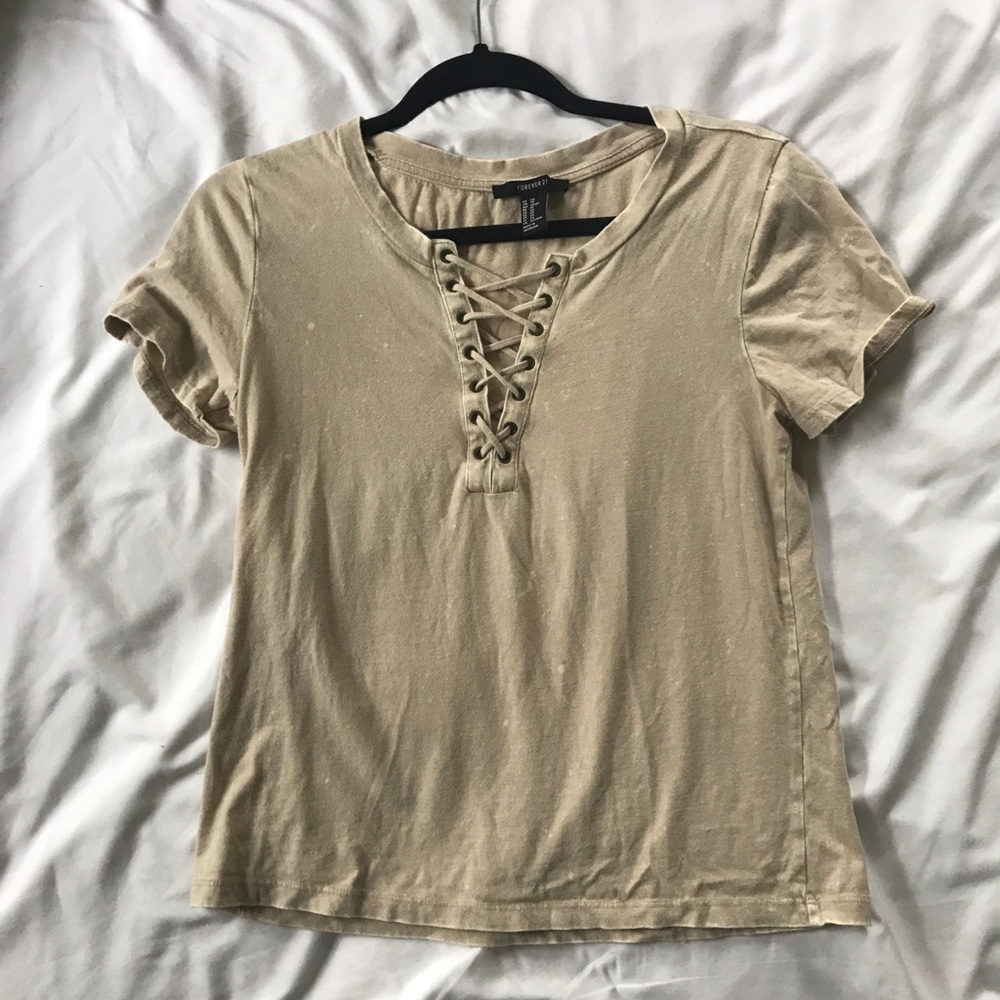 Cross Front Tee
